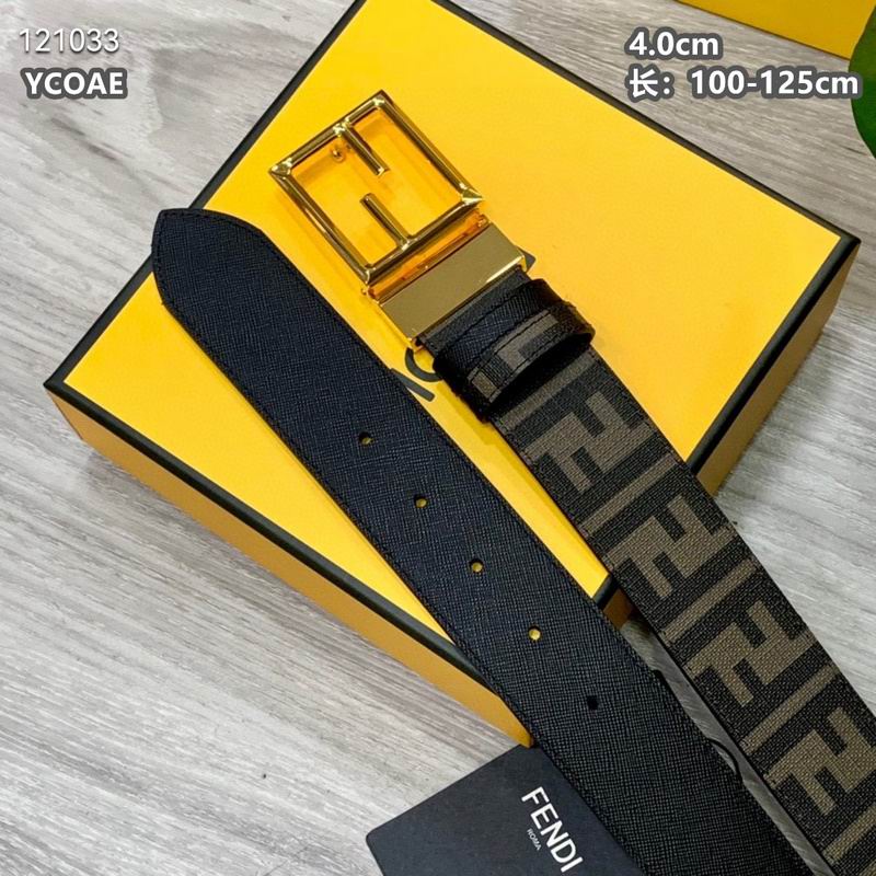 Fendi belt 40mmX100-125cm  8L115